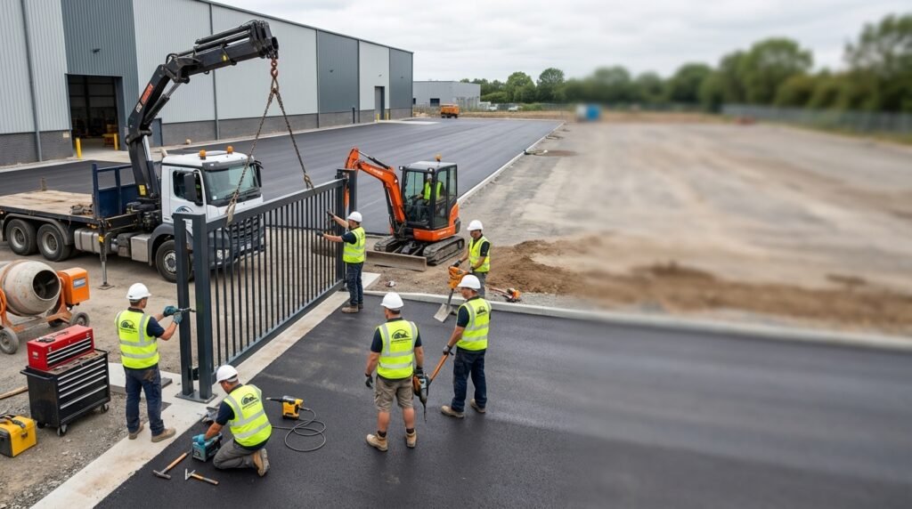 Driveways Gate Auckland commercial installation Auckland
